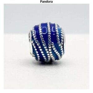 Pandora Blue Wave Charm